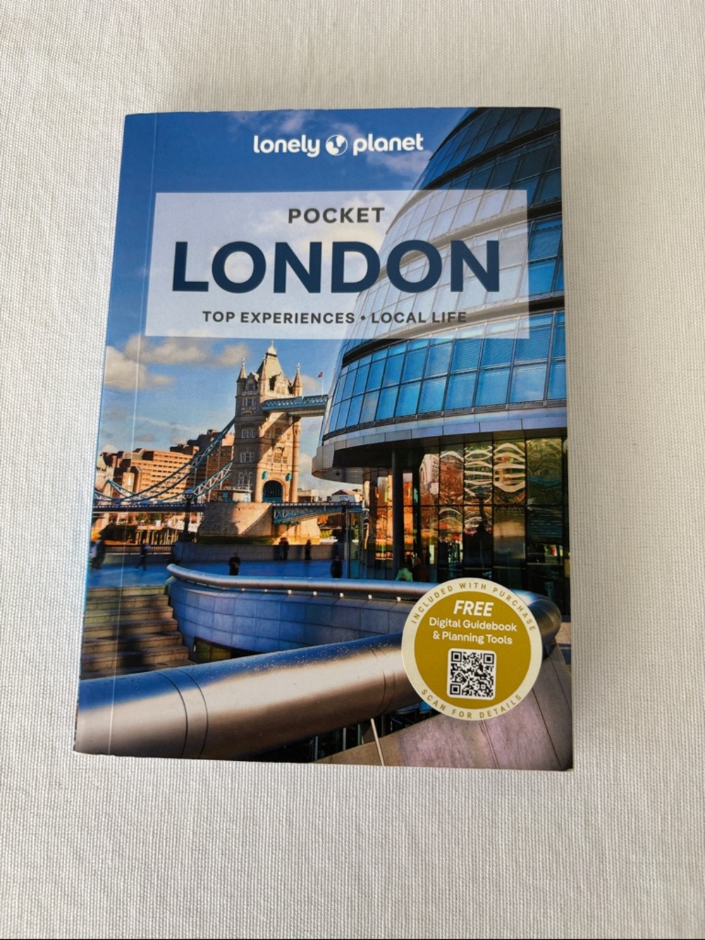 Lonely Planet Pocket London Guidebook - Blue Printed 8th edition 2023